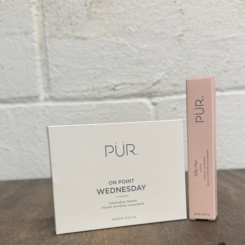 NIB On Point Wednesday Eyeshadow Palette & Silky Pout